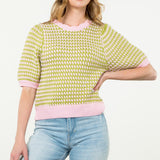 The Gracie Short Sleeve Knit Top